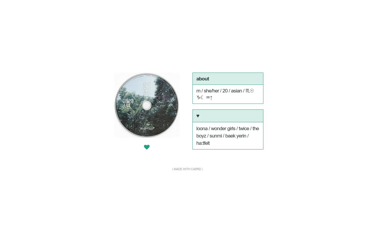 Carrd profile picture for @retrograde